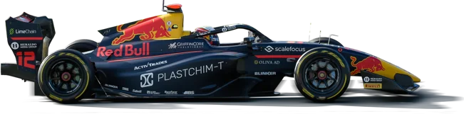 Nikola Tsolov Red Bull Racing Car